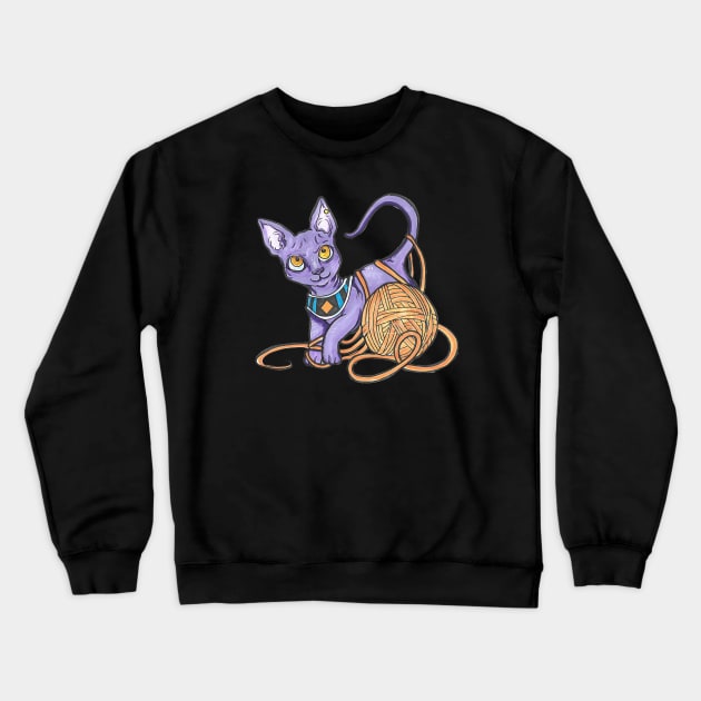 Beerus Crewneck Sweatshirt by Geeky Gimmicks